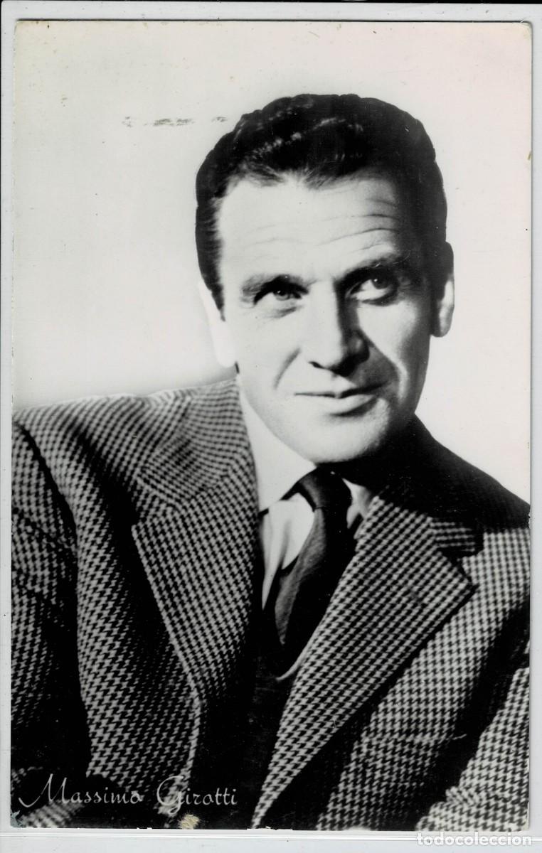 Postales: POSTAL DE CINE N&ordm; 190: DE MASSIMO GIROTTI. P-CINE-1654