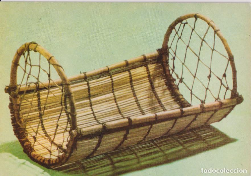 Postales: COLECCI&Oacute;N CUNAS ANTIGUAS - CUNA DE LOS TUAREGS TENGU&Eacute;R&Eacute;DIEFS - SOC.NESTLE N&ordm;5 - S/C