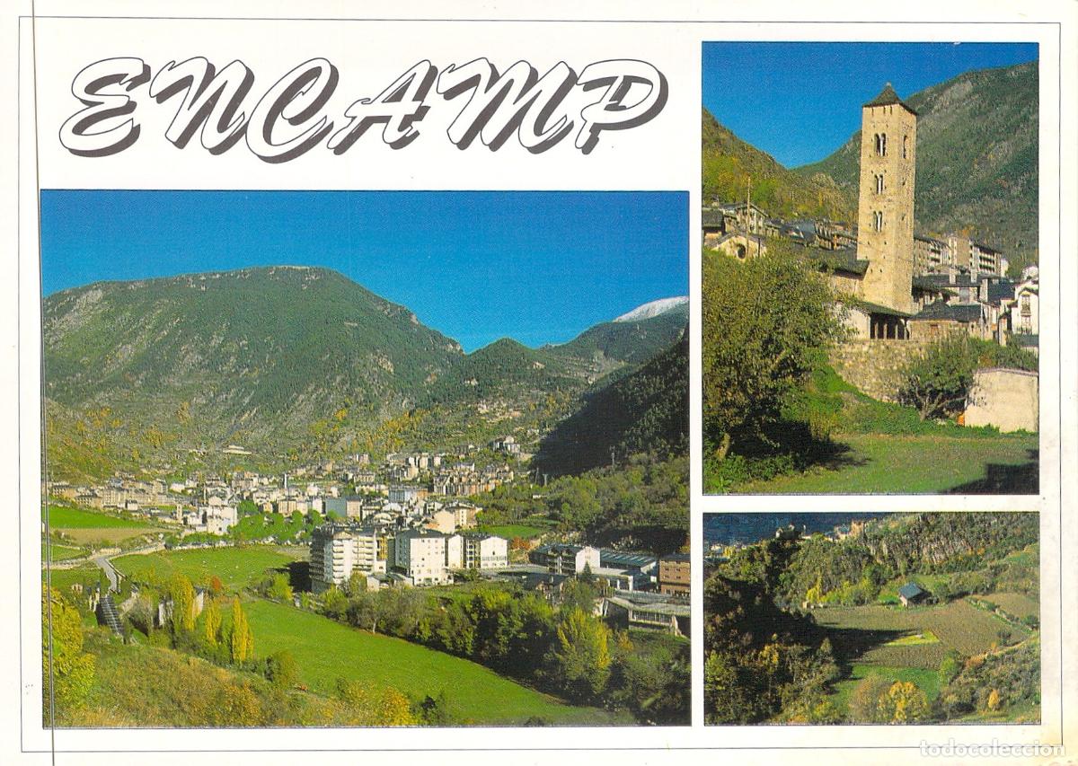 Postales: Postal de Encamp, Andorra - Vistas Panor&aacute;micas y Monumentos
