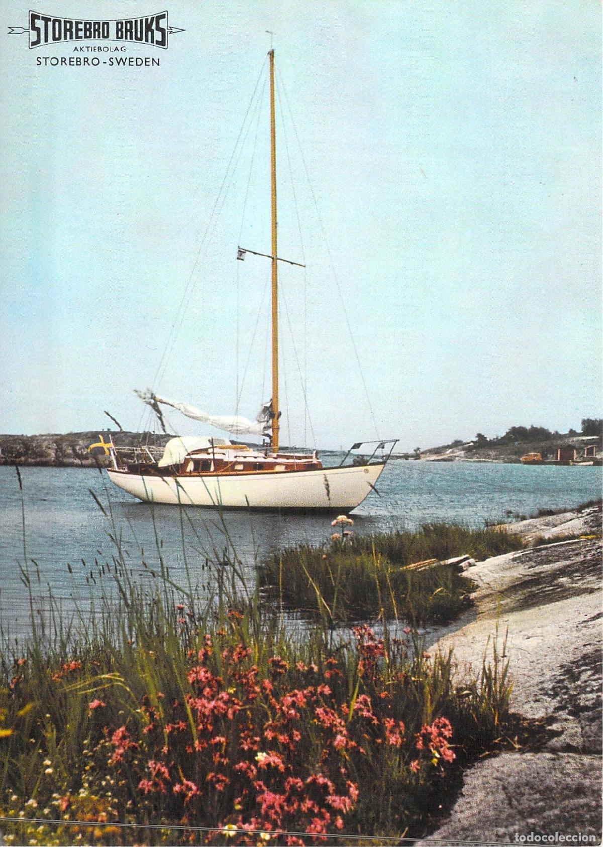 Postales: Postal Barco de Vela Storebro Sea Eagle Suecia N&aacute;utica
