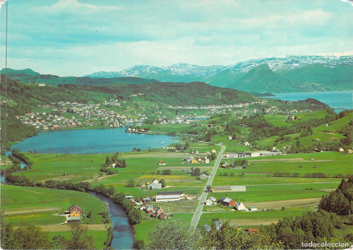 Postales: Postal de Norheimsund, Hardanger, Noruega - Vista Panor&aacute;mica