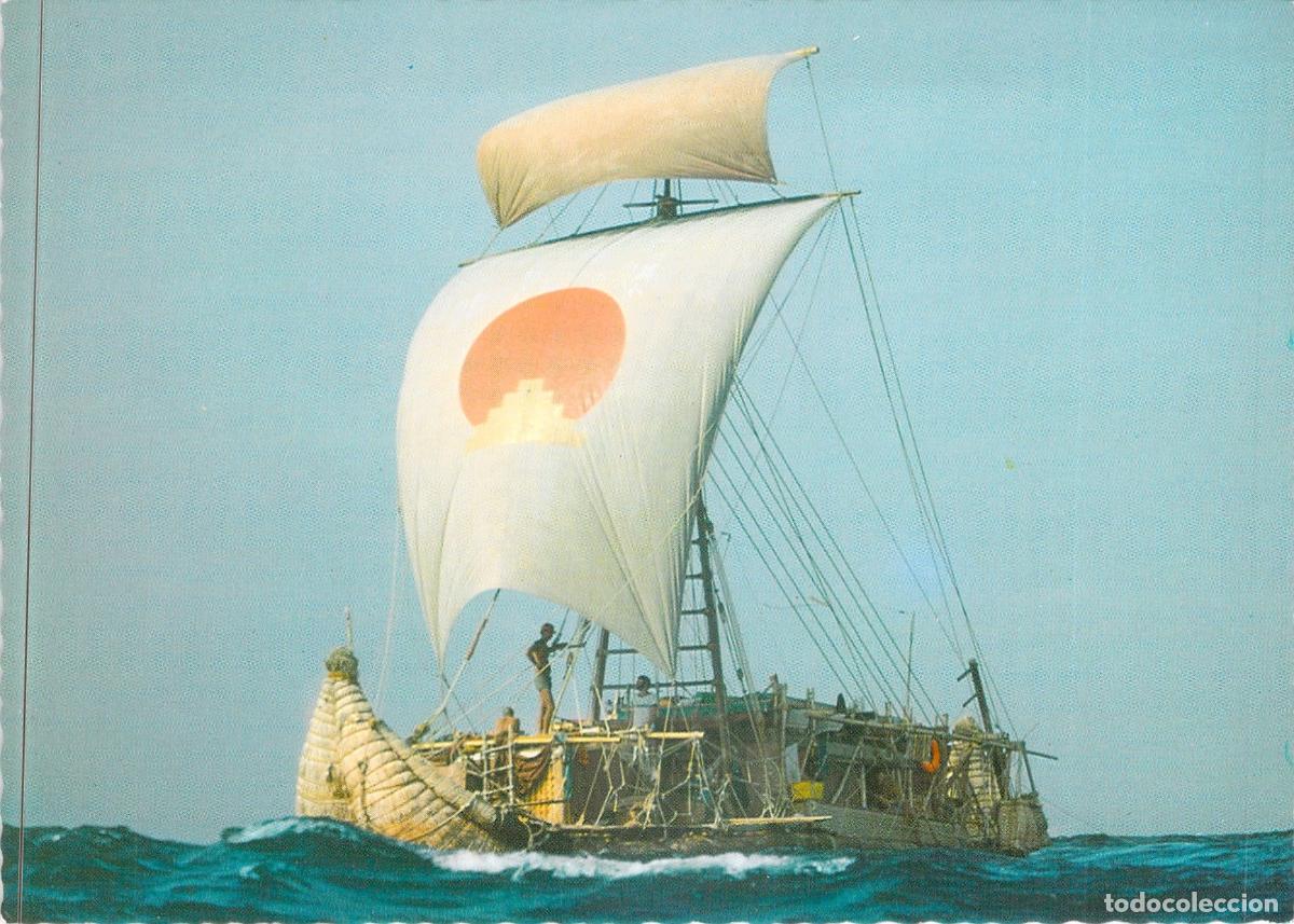 Postales: Postal Museo Kon-Tiki Oslo Barco Tigris Noruega