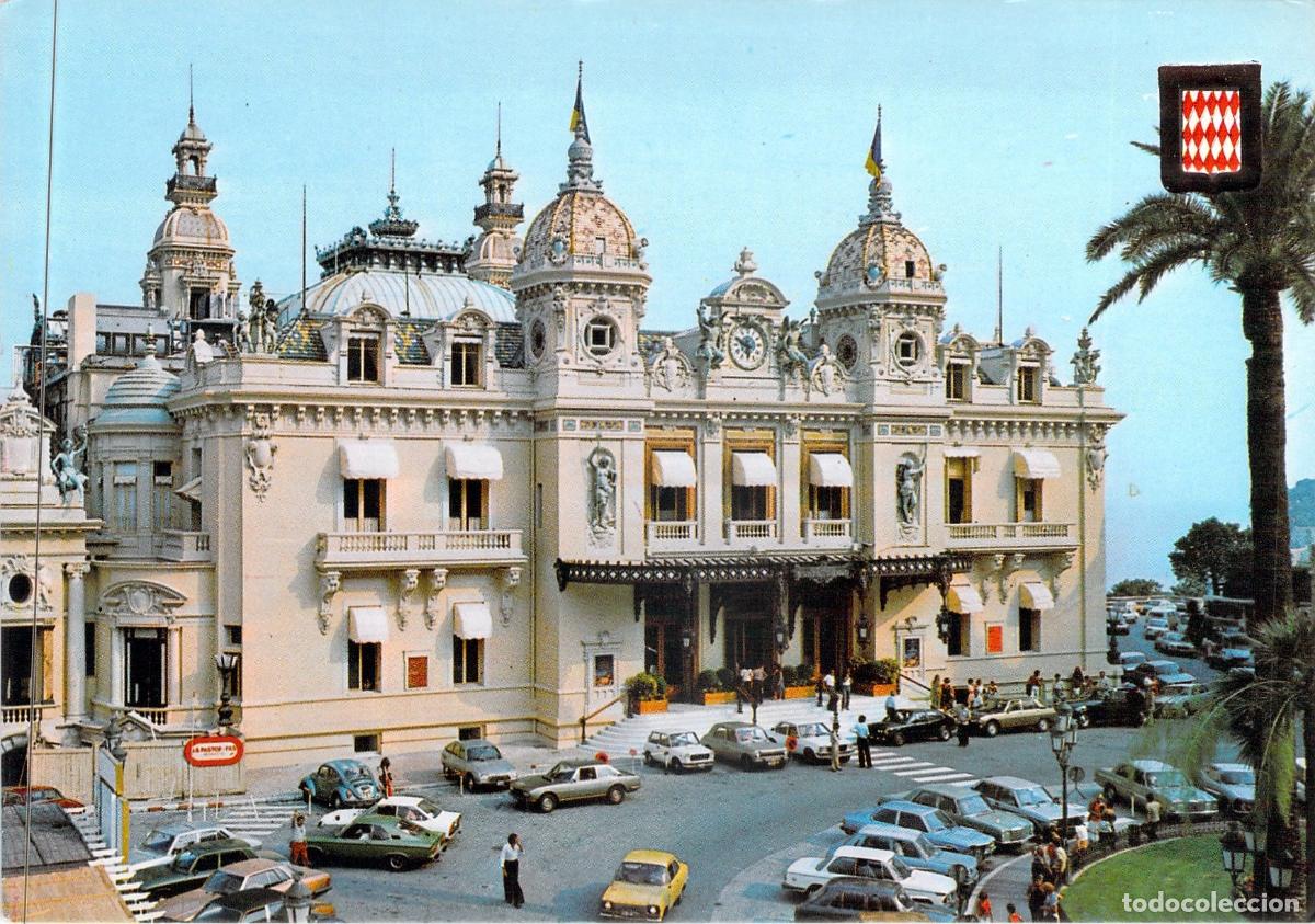 Postales: Postal del Casino de Monte-Carlo en M&oacute;naco