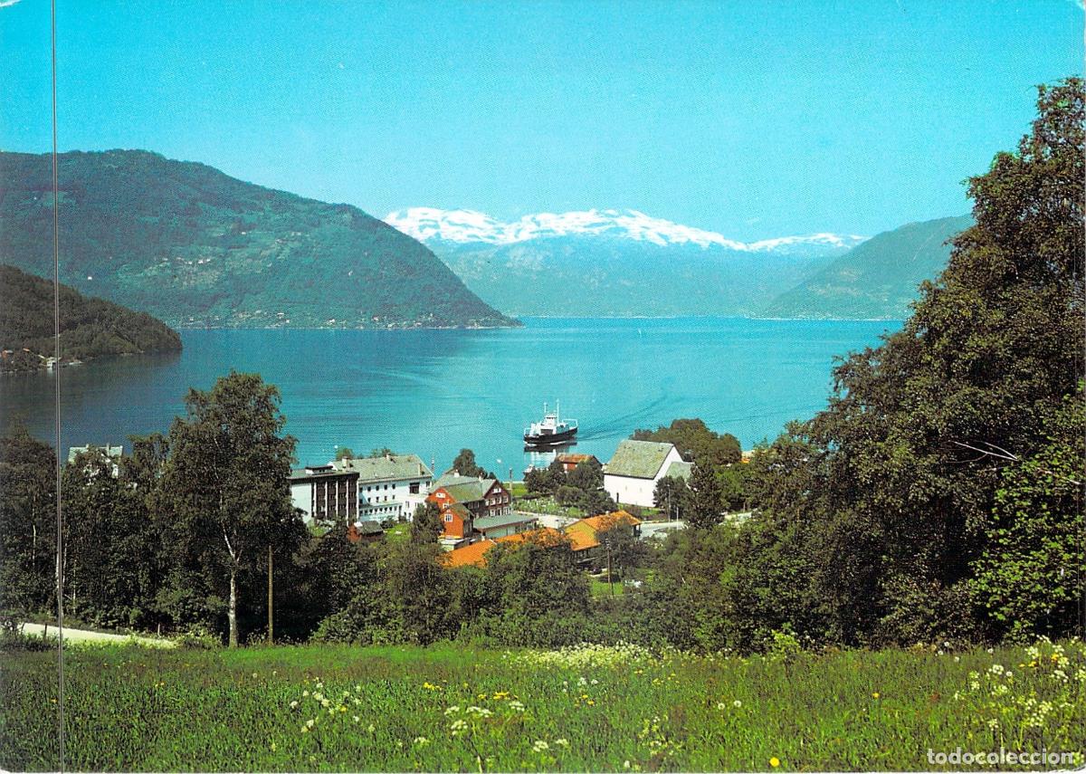 Postales: Postal de Kinsarvik y Hardangerfjord en Noruega