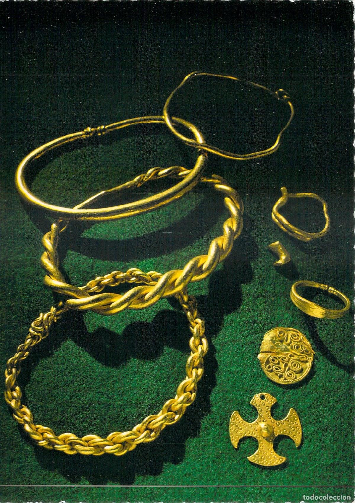 Postales: Postal Tesoro de Oro de Slemmedal, Noruega, Arte Vikingo