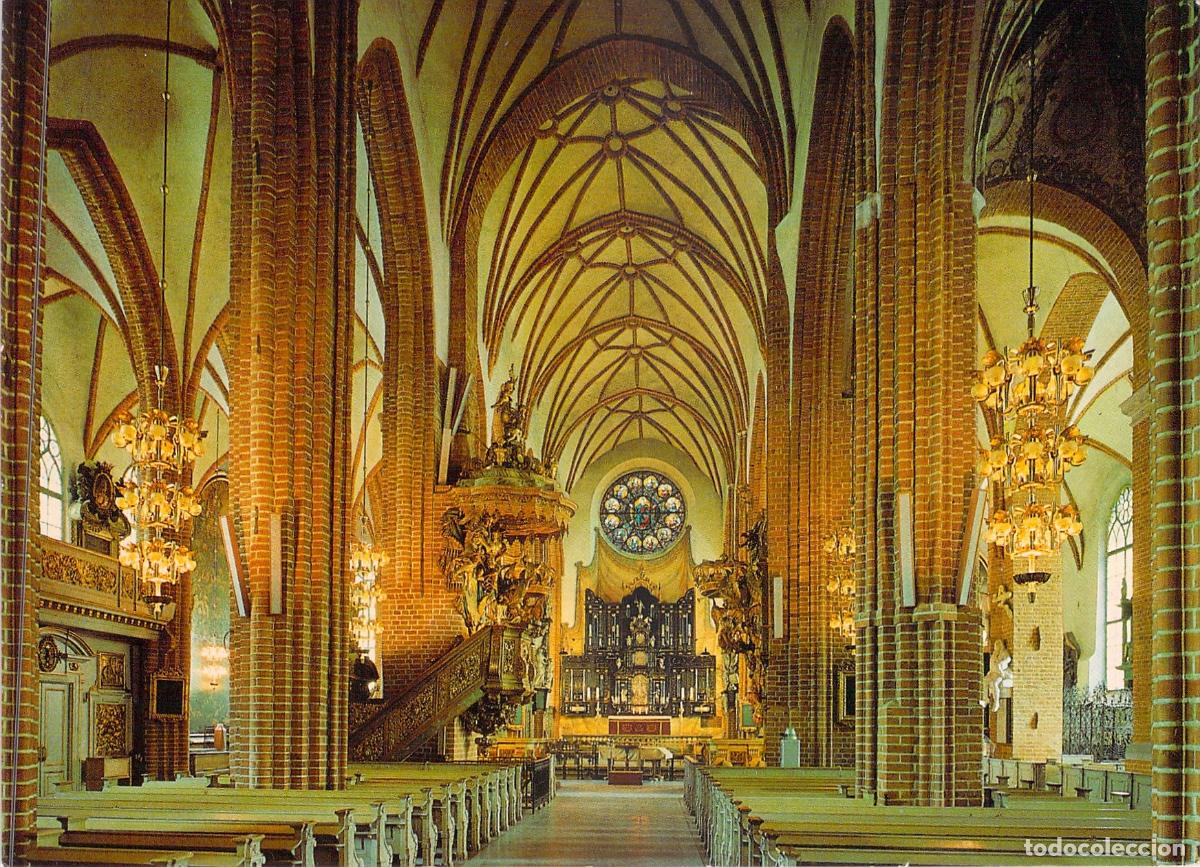 Postales: Postal de la Catedral Storkyrkan en Estocolmo, Suecia