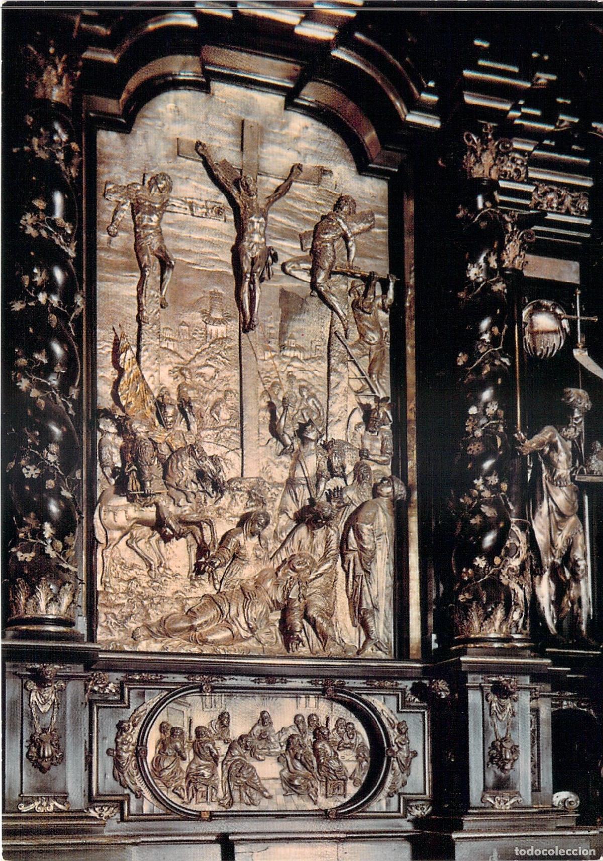 Postales: Postal de Estocolmo - Altar de Plata de la Catedral Storkyrkan - Foto 1