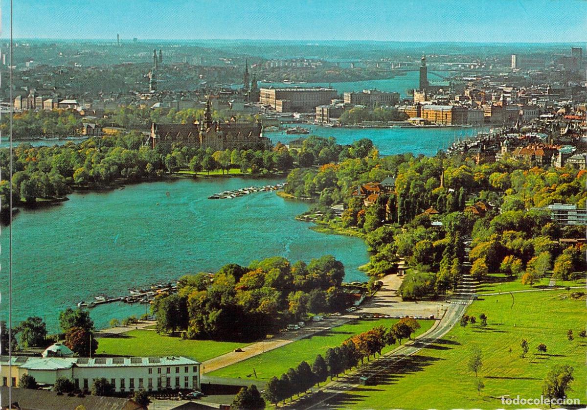 Postales: Postal de Estocolmo - Vista desde la Torre Kakn&auml;s