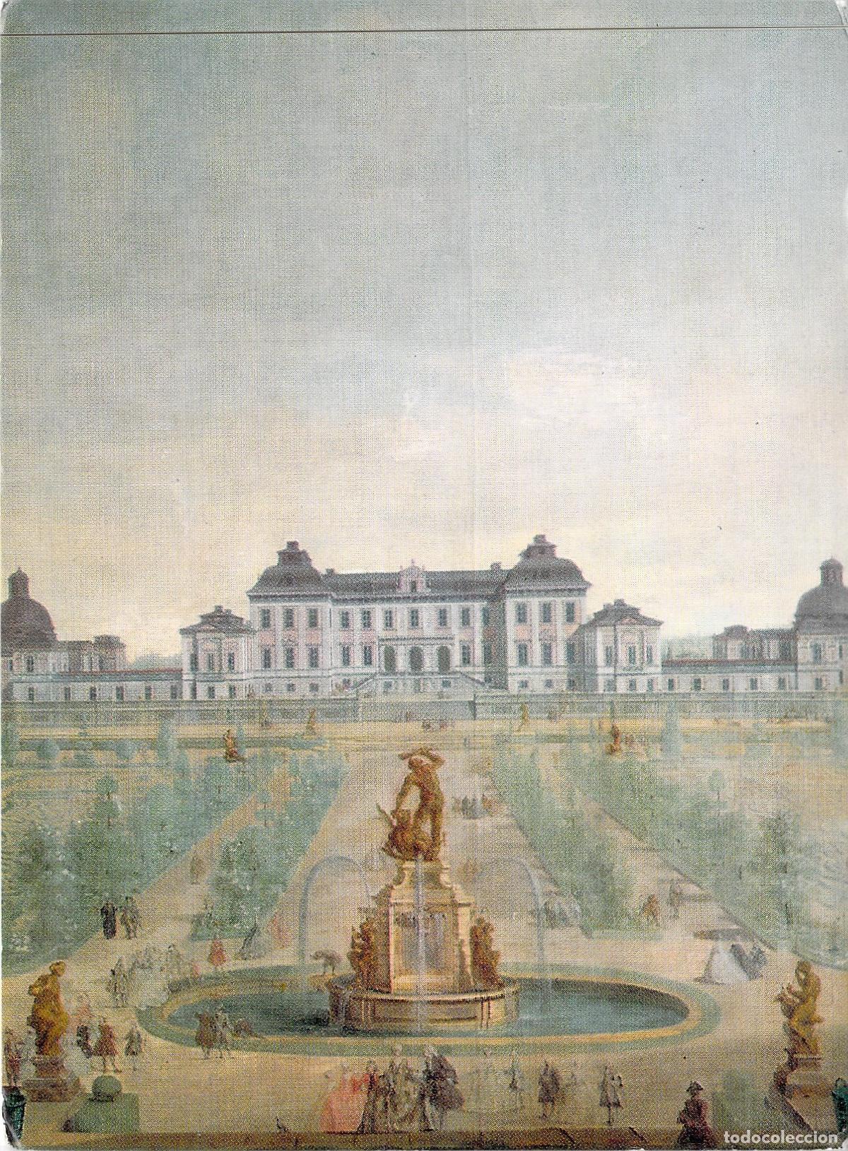 Postales: Postal del Palacio de Drottningholm Suecia Detalle de Pintura &Oacute;leo