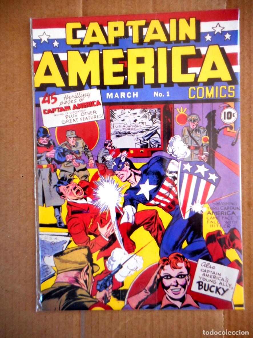 Cartoline: POSTAL CAPTAIN AMERICA COMICS N&ordm;1 (MARVEL 1991)