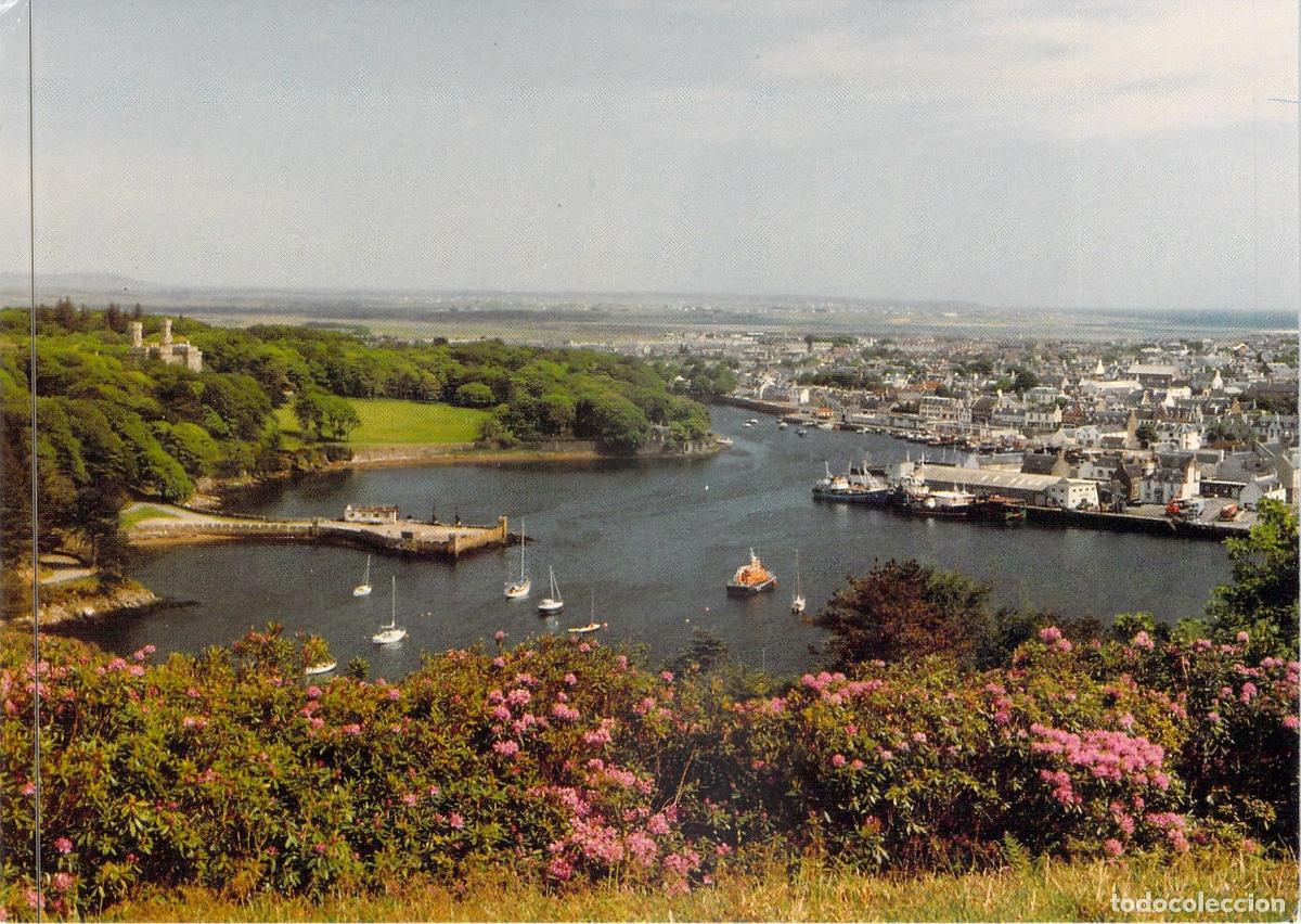 Postales: Postal de Stornoway, Capital de las H&eacute;bridas Exteriores, Escocia