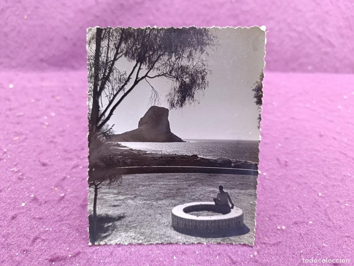 Postkarten: Antigua Postal, Pe&ntilde;&oacute;n de Ifach, Calpe, Alicante, Foto S&aacute;nchez, unos 14 x 11 cms.