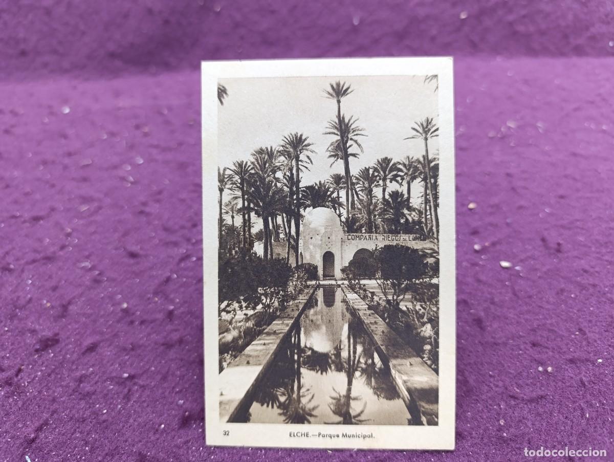 Postais: Antigua Postal, Elche, Parque Municipal, Arribas