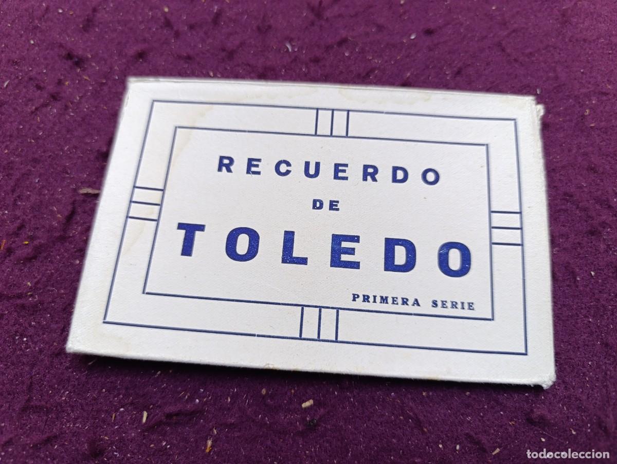 Postales: Estuche con 10 antiguas postales, Toledo, primera serie, edici&oacute;n FM