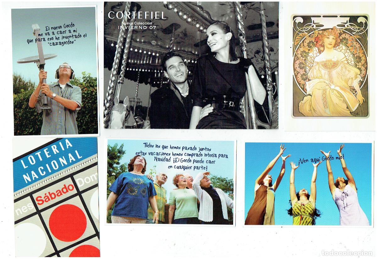 Postales: POSTALES: 6 POSTALES, DISTINTAS TEM&Aacute;TICAS. VER FOTOS. POSIBILIDAD DE UNIDADES SUELTAS(B/48.1)L2