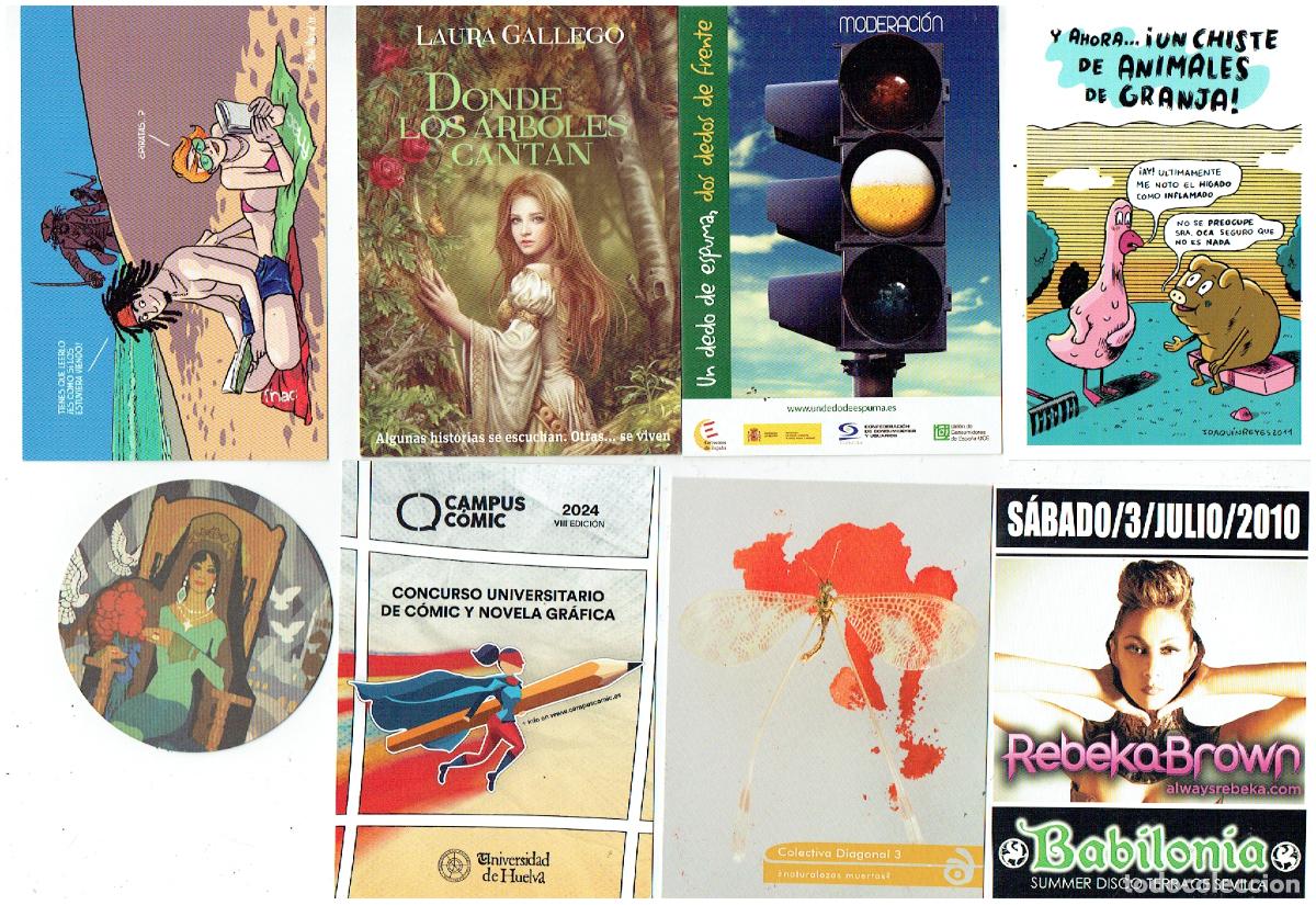 Postales: POSTALES: 7 POSTALES Y 1 POSAVASO. DISTINTAS TEM&Aacute;TICAS. VER FOTOS.(B/48.1)L5