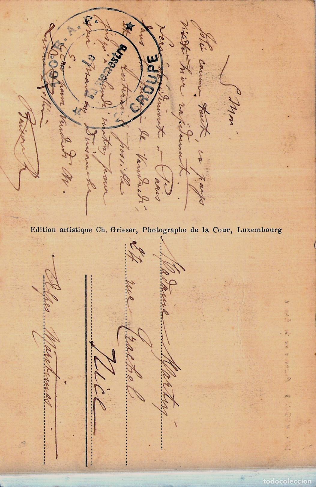 Postales: Postal de los Rochers du St. Esprit en Luxemburgo - Foto 2