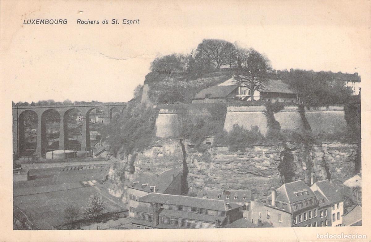 Postales: Postal de los Rochers du St. Esprit en Luxemburgo