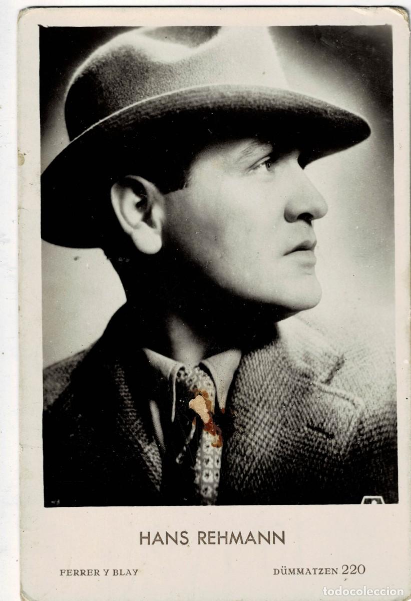 Postales: POSTAL DE CINE: DE HANS REHMANN. P-CINE-1715