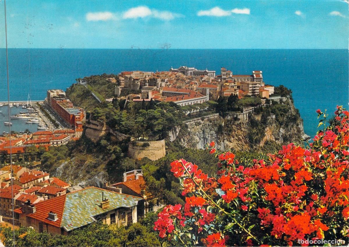 Postales: Postal de Le Rocher en el Principado de M&oacute;naco