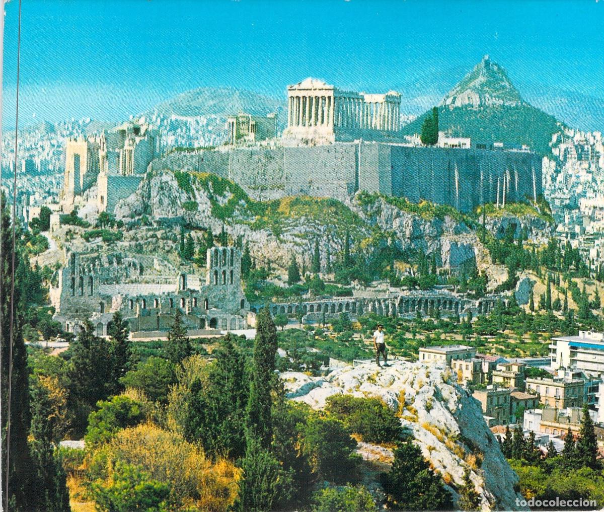 Postales: Tarjeta Postal de la Acr&oacute;polis de Atenas, Grecia