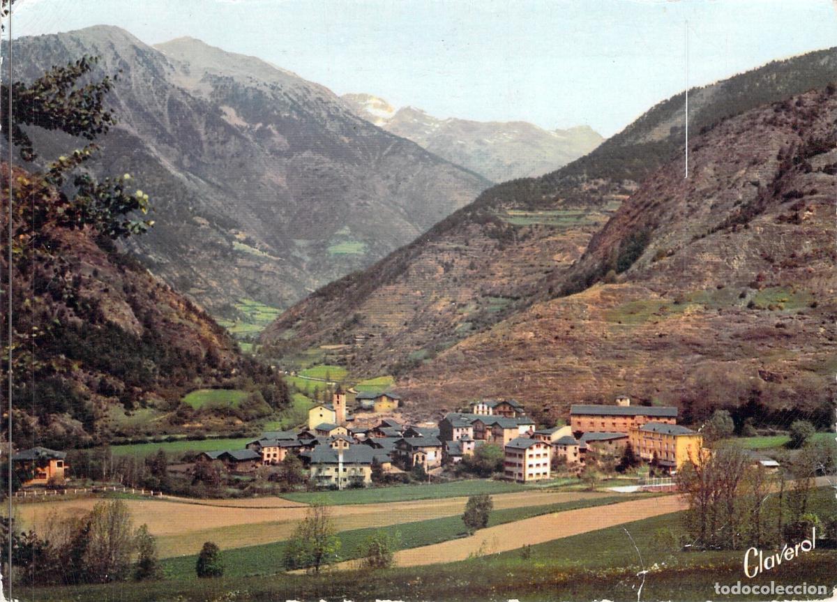 Postales: Postal de Ordino, Valls d'Andorra - Vista General y Paisaje de Monta&ntilde;a