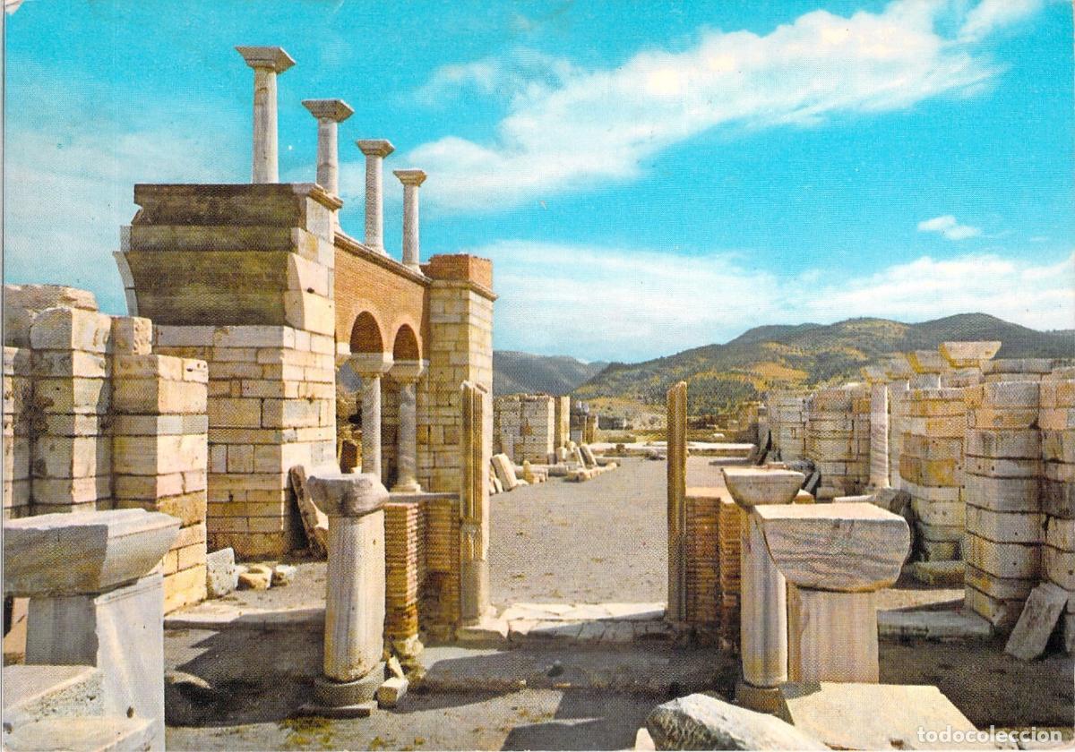 Postales: Postal de la Bas&iacute;lica de San Juan en &Eacute;feso, Izmir, Turqu&iacute;a