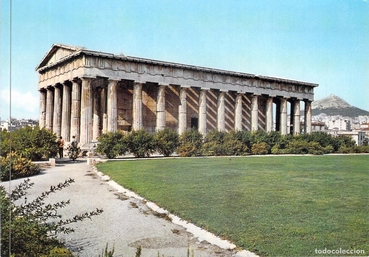 Postales: Postal de Atenas: Templo de Hefesto (Teseion), Grecia