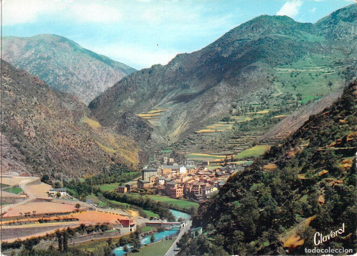 Postales: Postal de Sant Juli&agrave; de L&ograve;ria, Valls d'Andorra, Vista Panor&aacute;mica