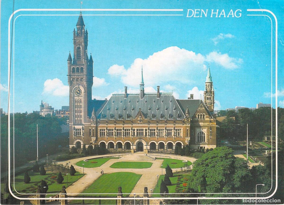 Postales: Postal del Palacio de la Paz en La Haya, Holanda