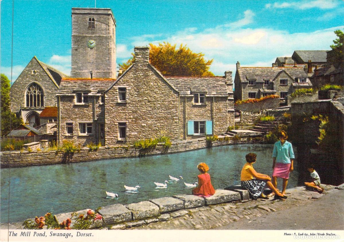 Postales: Postal de The Mill Pond en Swanage, Dorset, Inglaterra