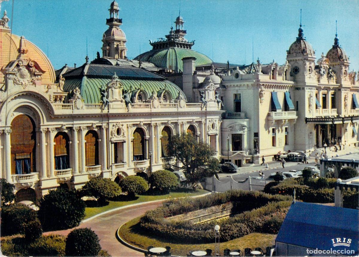 Postales: Postal del Casino de Montecarlo en M&oacute;naco