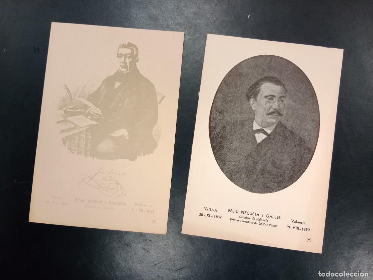 Postales: 2 TARJETAS POSTALES PERSONALES DE NICOLAU PRIMITIU SIN CIRCULAR - FELIX PIZCUETA / BERNAT I BALDOVI