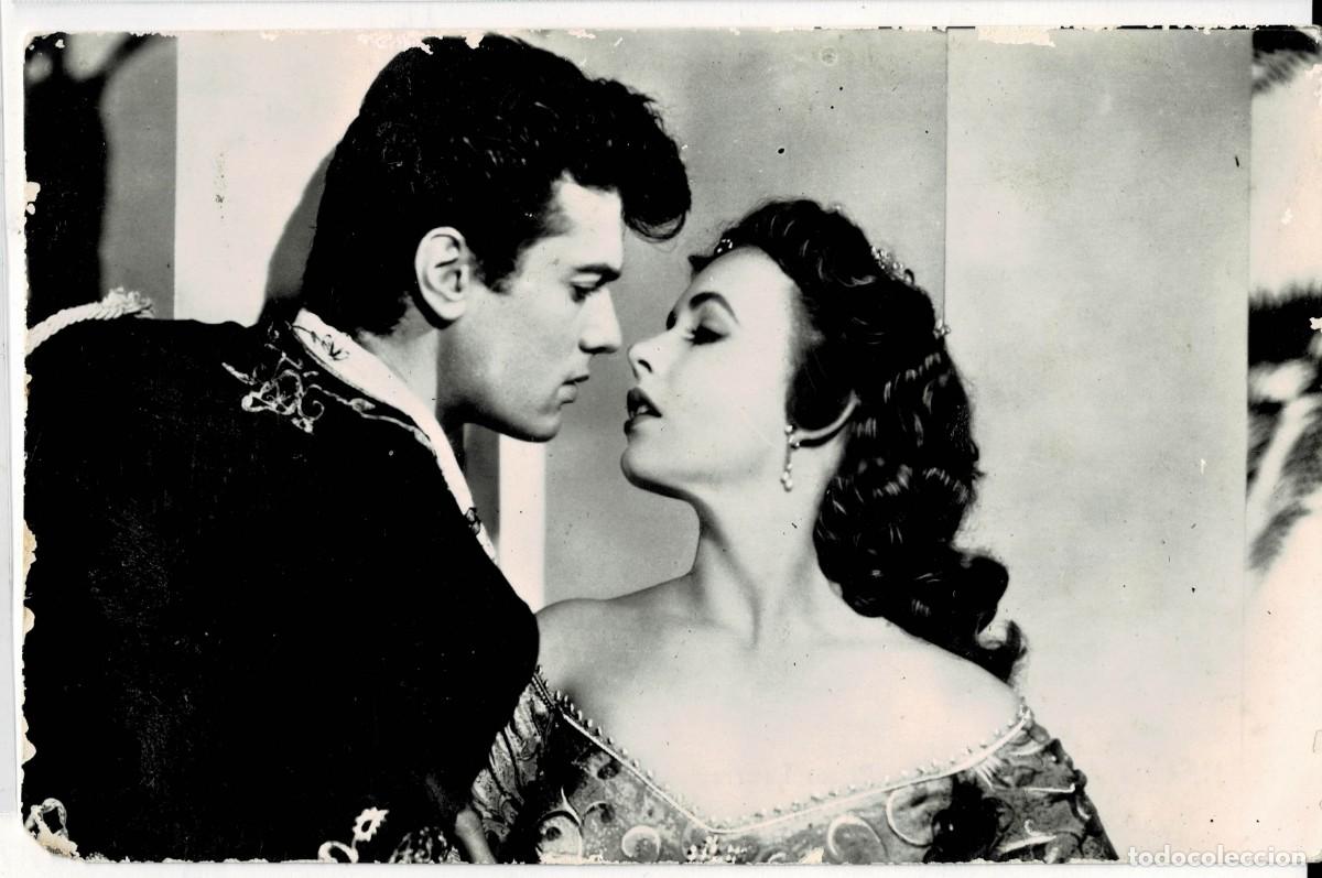 Postales: POSTAL DE CINE: DE TONY CURTIS Y PIPER LAURIE. P-CINE-1743