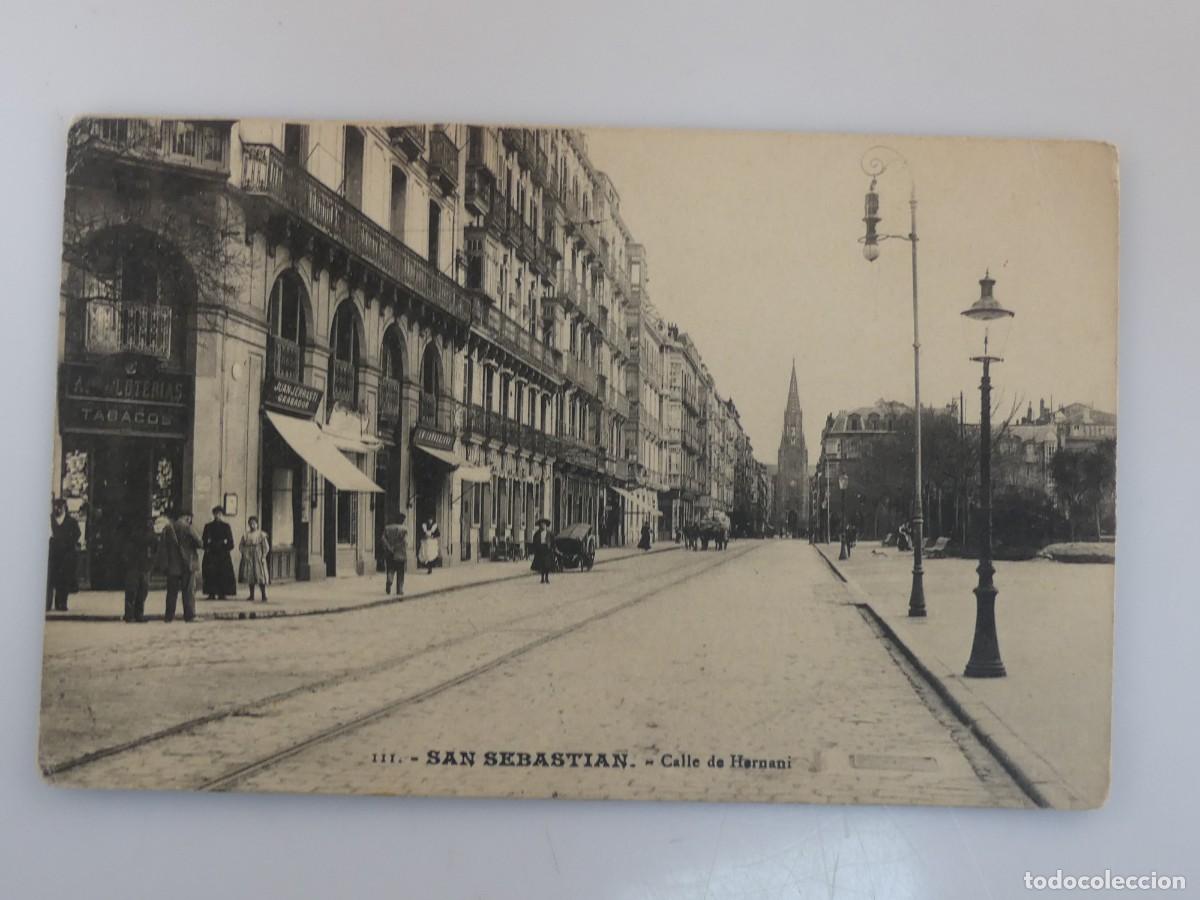 Cartoline: ANTIGUA TARJETA POSTAL - SAN SEBASTIAN - CALLE HERNANI