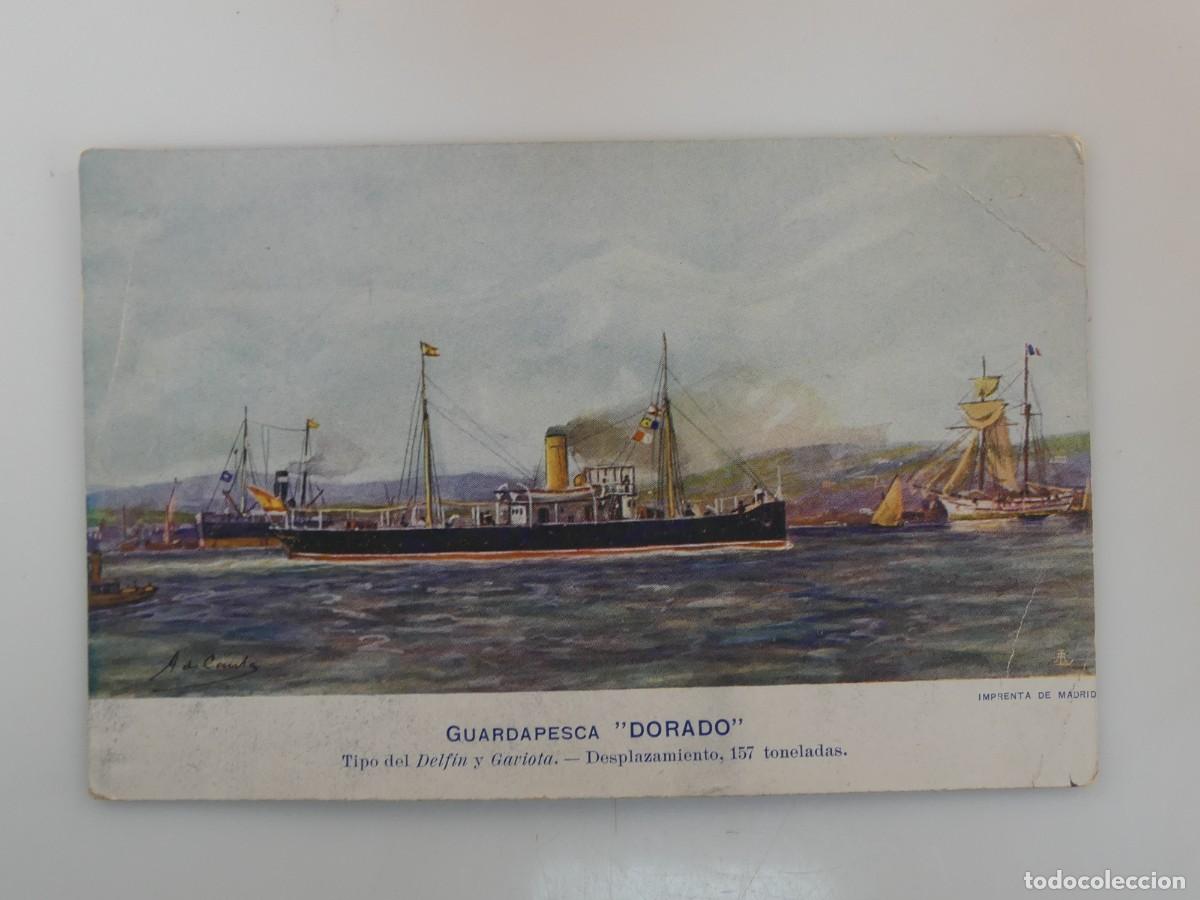 Cartoline: ANTIGUA TARJETA POSTAL - GUARDAPESCA DORADO