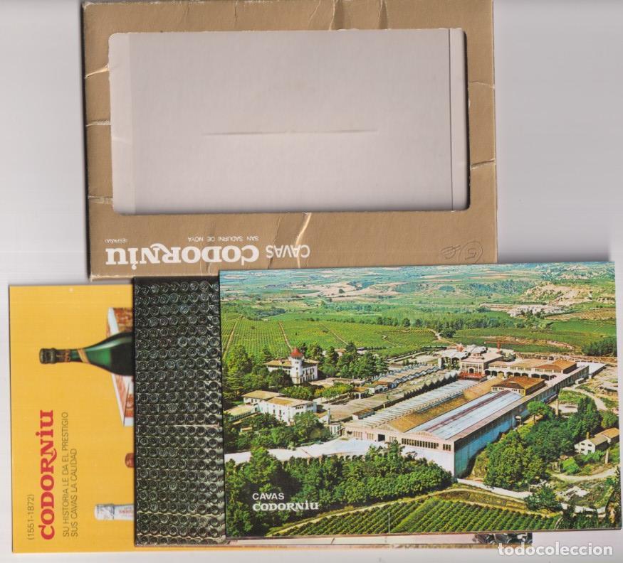 Postais: Codorniu. Carpeta con 8 postales. A&ntilde;o 1976