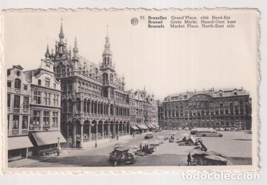 Cartoline: Bruselas. Gran Paza. Sin usar