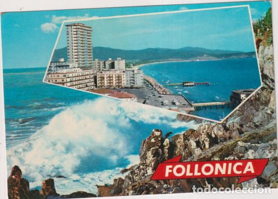 Cartoline: Follonica (Italia). Franqueado y fechado el 11. Ago. de 1978. Destino: Barcelona
