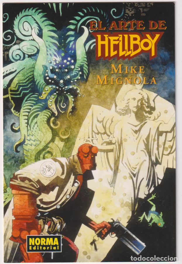 Postais: Tarjeta Postal. El Arte del Hellboy. Norma
