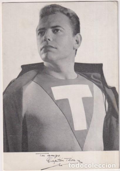 Postkarten: Capit&aacute;n Tesa. Postal Publicitaria de Tesafilm. Franqueado y fechado Matar&oacute; 9 Abr. 1964