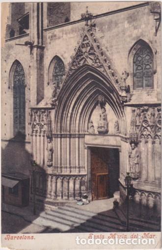Postkarten: Barcelona. santa mar&iacute;a del mar. P & Co, Mch.