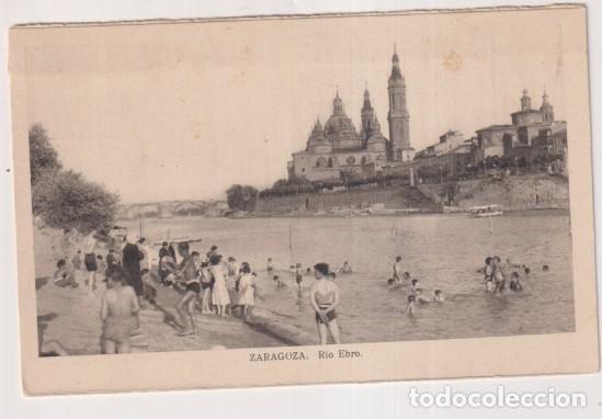 Postales: Zaragoza. R&iacute;o Ebro. Ediciones Arriba - Foto 1