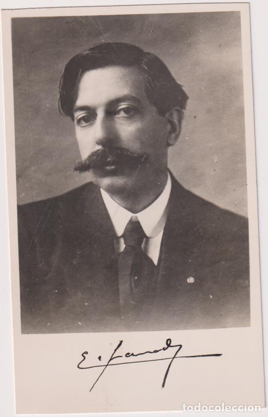 Cartoline: Foto-Postal. Enrique Granados. Compositor Espa&ntilde;ol (1867-1916)