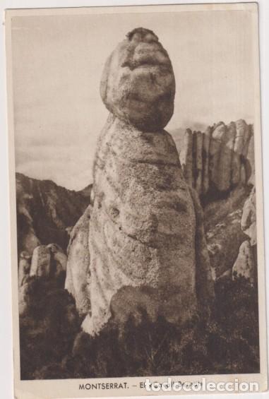 Cartoline: Montserrat. El Cavall Bernat. Huecograbado Riusset