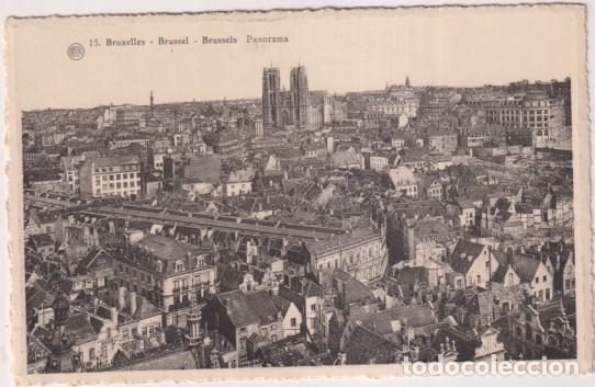 Postales: B&eacute;lgica. Bruselas. Panorama. Fototipia. Dohmen. Sin usar