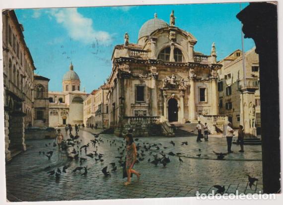 Postales: Yugoeslavia. Dubrovnik. Franqueado y Fechado el 10 Ago. 1970. Destino: Barcelona