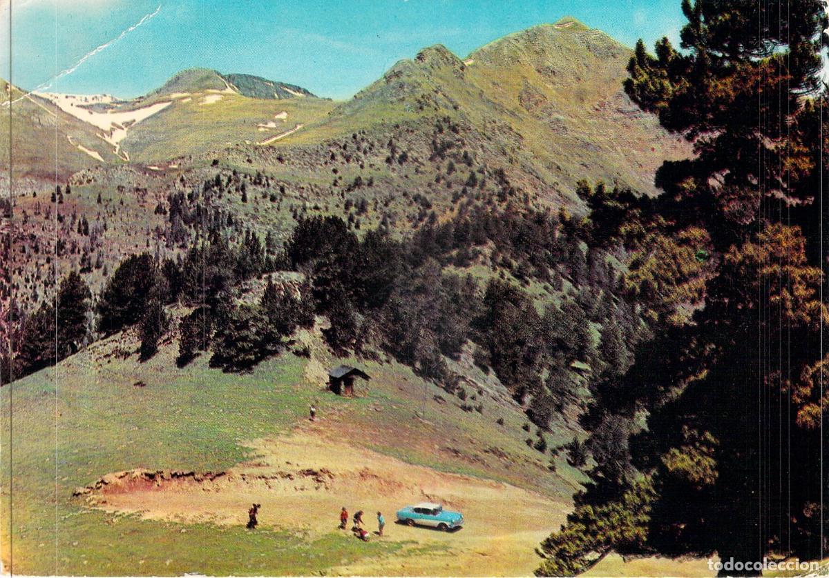 Postales: Postal de Andorra: Coll de la Botella y Pic Alt de la Capa