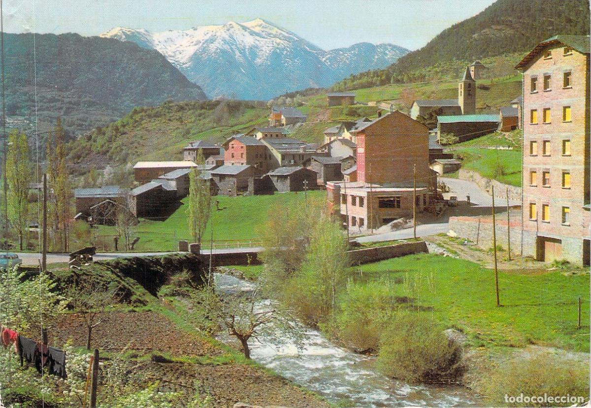 Postales: Postal de La Massana, Andorra - Vista del Pueblo y las Monta&ntilde;as