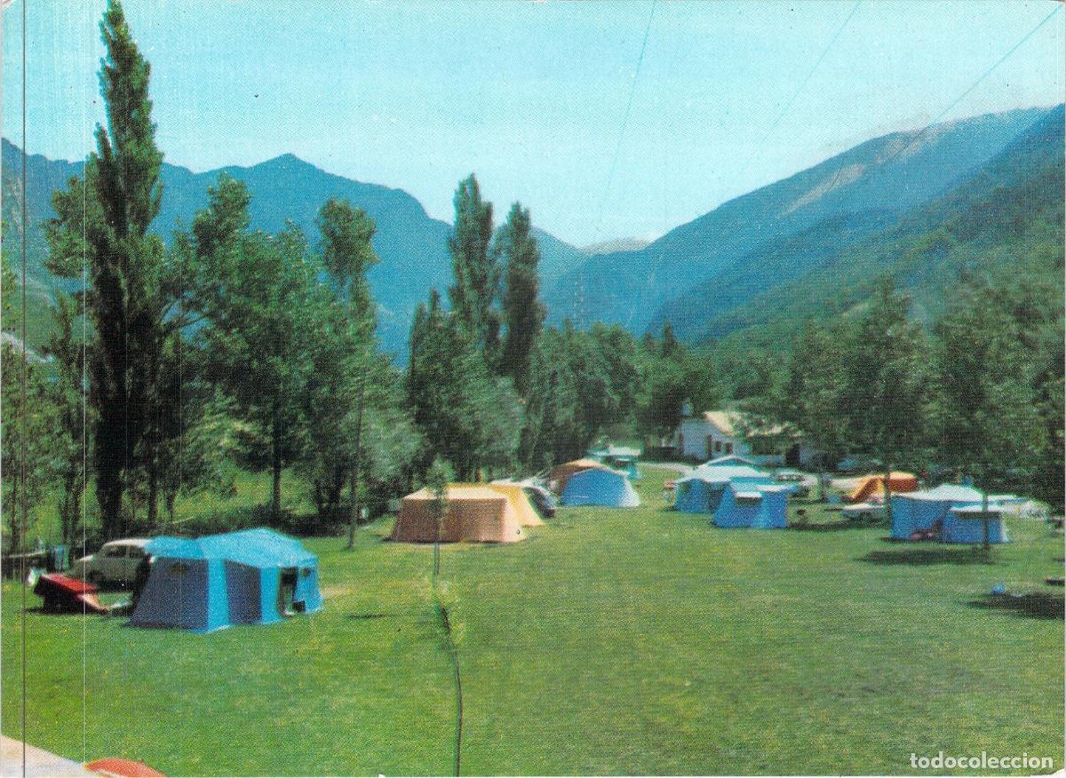 Postales: Postal de Camping en las Monta&ntilde;as de Andorra